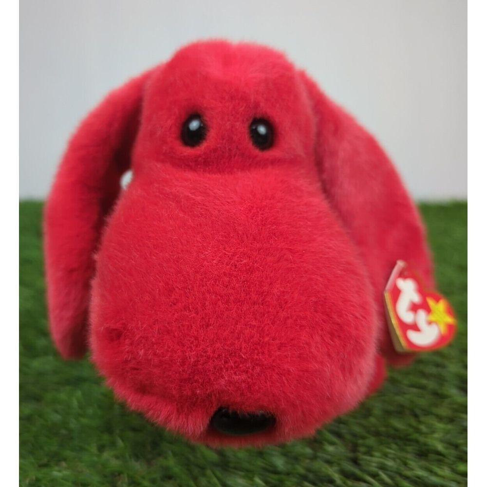 Ty Beanie Buddies ROVER the Red‎ Dog 12" Plush Stuffed Animal VTG 1998